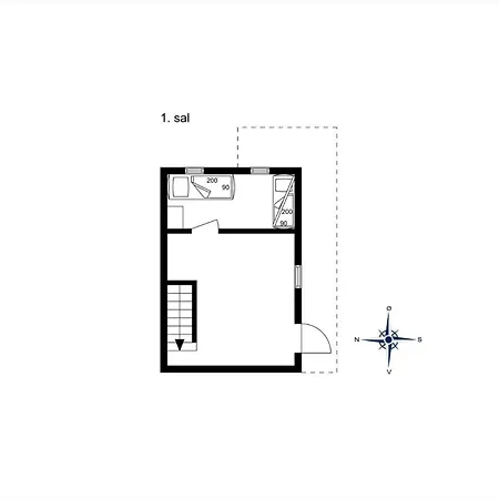 度假居 Lk853-lokken-norgesvej-2-lejl-1 *